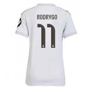 Real Madrid Rodrygo Goes #11 Primera Equipación Mujer 2025-26 Manga Corta